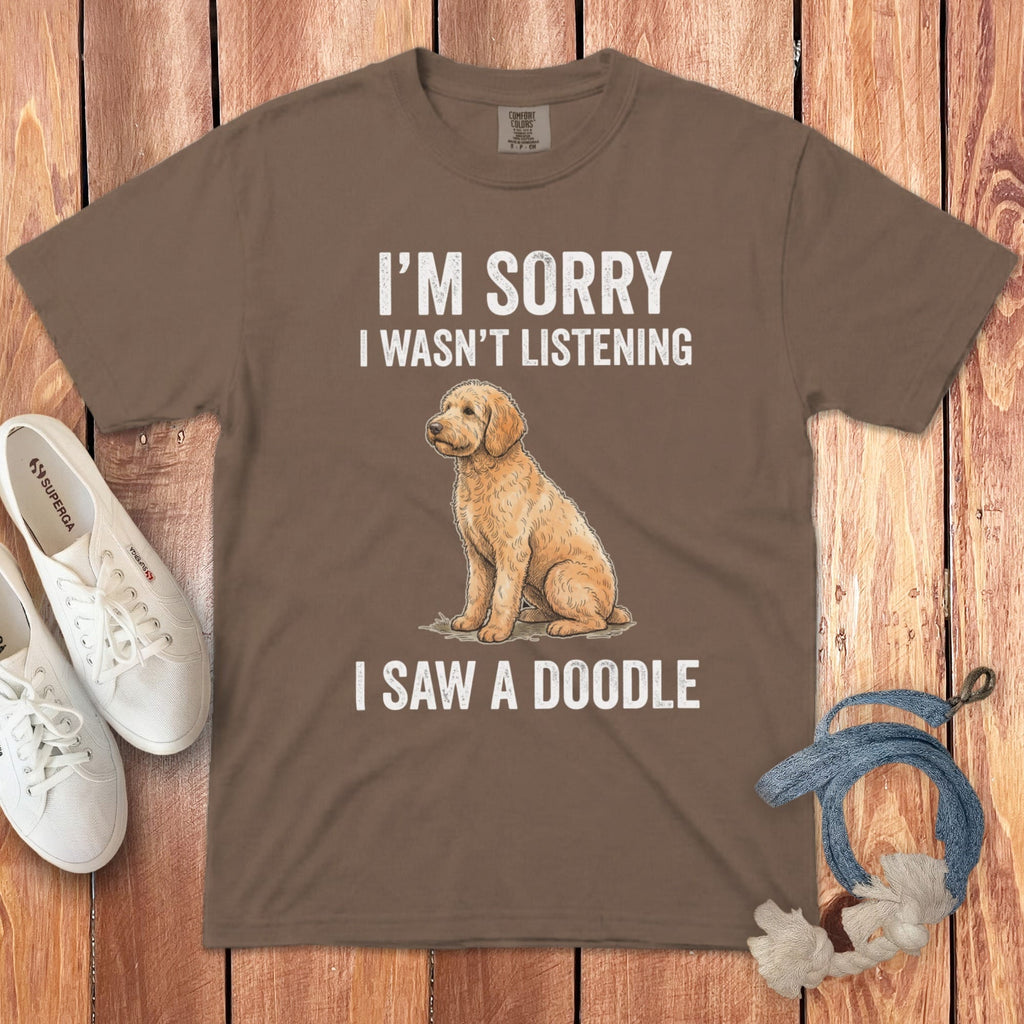 Wasn't Listening Signature T-Shirt in Espresso / S by Puppy Jo