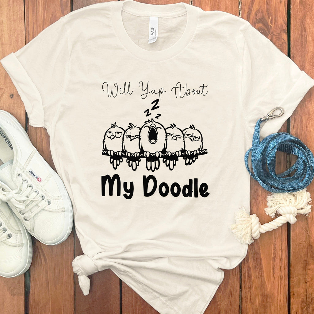 Yap About Doodle T-Shirt in Natural / S by Puppy Jo