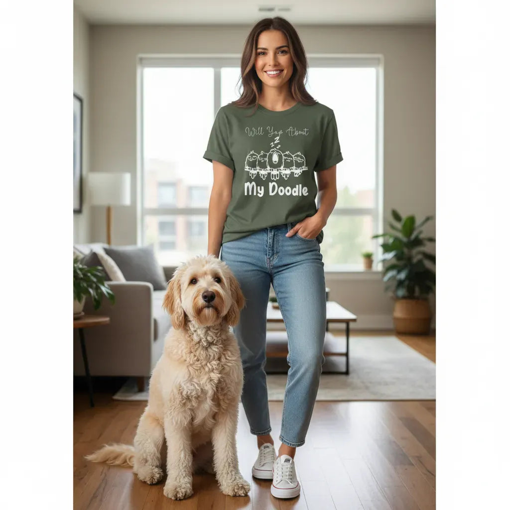 Yap About Doodle T-Shirt in by Puppy Jo