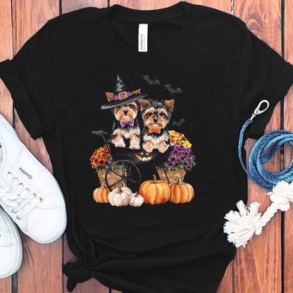 YORKIE HALLOWEEN T-SHIRT