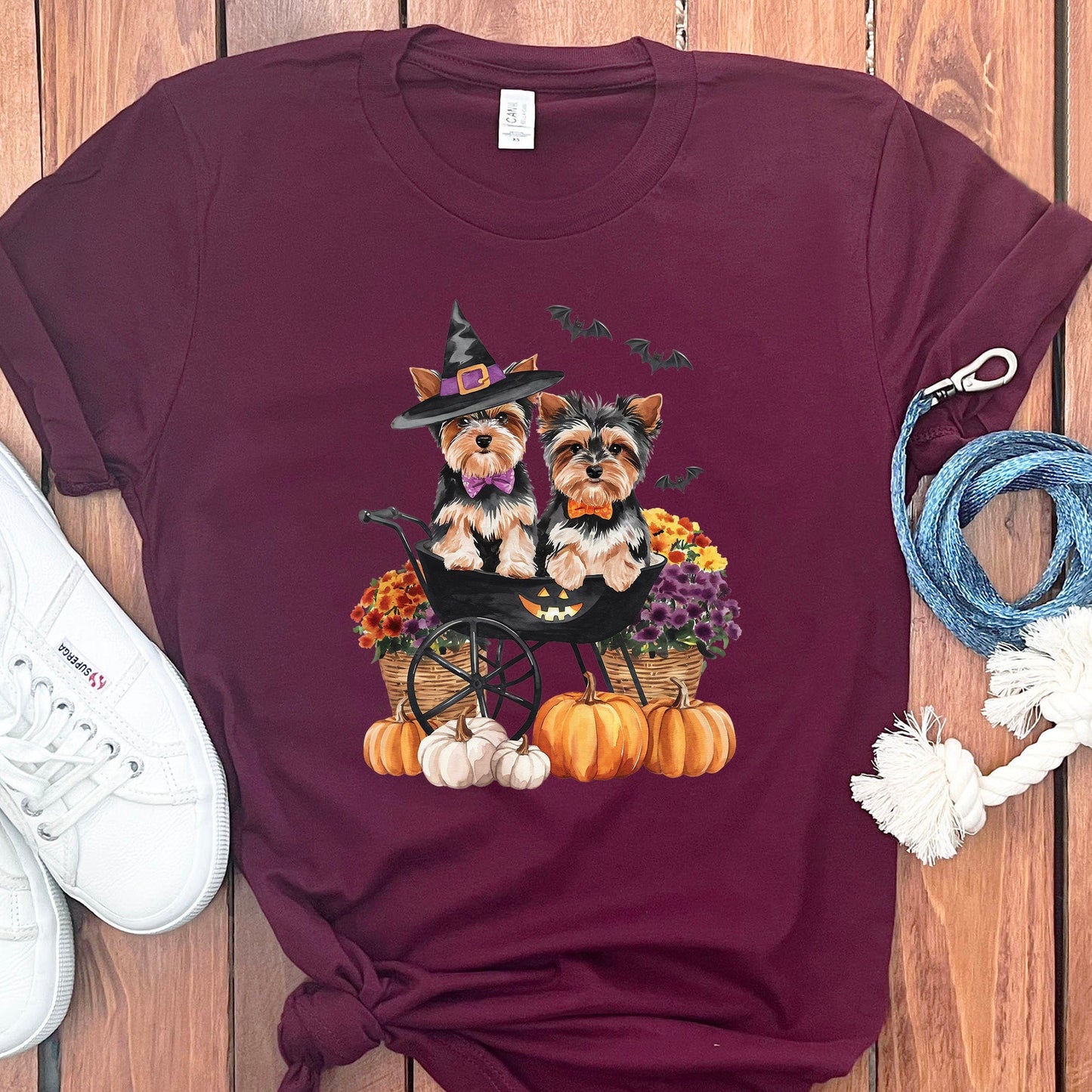 YORKIE HALLOWEEN T-SHIRT