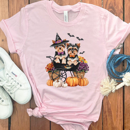YORKIE HALLOWEEN T-SHIRT