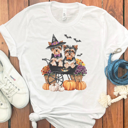 YORKIE HALLOWEEN T-SHIRT